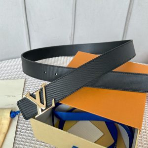 4 Color Classic Top quality steel Buckle Belt Wide-3.5cm reversible Leather Belt PD-862137