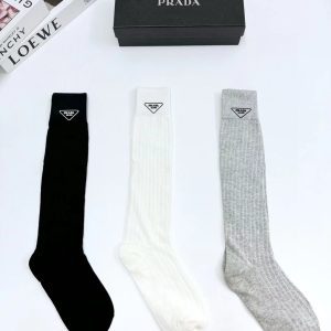 Fashion 1 Pairs of 100% Long Cotton stockings calf socks WZ-924000322