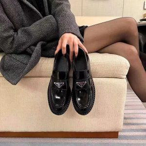 Fashion High quality Patent Real Leather Shoes LX-872171