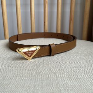 Vintage Top quality steel Triangle Buckle Belt Wide-2cm Real Leather Belt PD-862111