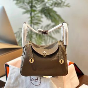 10.2" Chains Leather Handbag With straps BB-921146