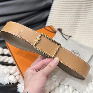 Fashion Top quality Golden Buckle Wide-3.8cm Real Leather Belt PD-862106