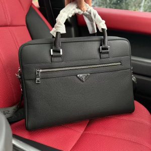 Fashion 15.0"x11.0"x2.8" Leather Adjustable Strap attaché case handbag BB-921223