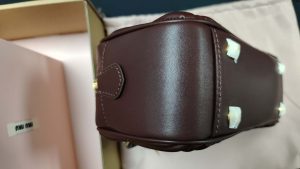 Big 9.1"x6.7" Small 7.9"x5.9" Leather Handbag with Adjustable Strap BB-921213 photo review