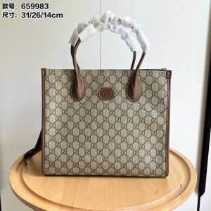 14.2"x10.2"x5.5" Strap Canvas Totebag BB-921307