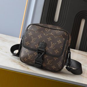 3Colors 7.5"x7.9"x2.4" Leather Handbag with Adjustable Strap BB-921454