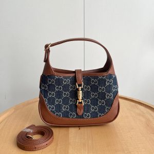 Size 7.5"x5.1"x1.2" Canvas Handbag with Adjustable Straps BB-921716