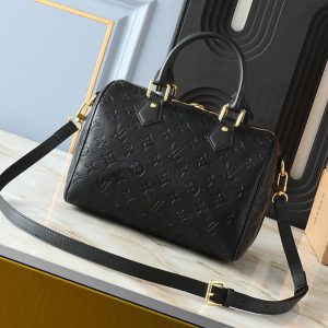 5Colors Leather 9.8"x7.5"x5.9"  Totebag with Charm lock Adjustable Strap BB-921503