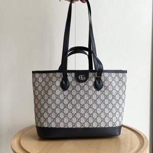 Leather 12.2"x9.8"x5.1" Totebag BB-921382