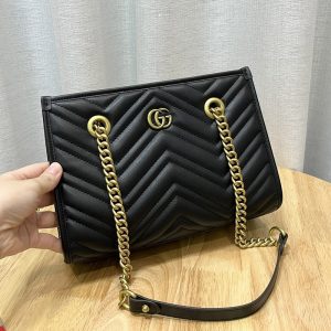 Vintage 10.4"x7.3"x4.9" wave Pattern Leather handbag bag BB-921271