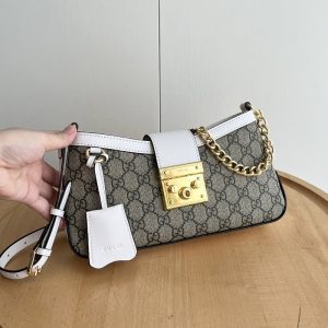3Colors 10.6"x5.5"x2.4" Canvas Chains Handbag BB-921362