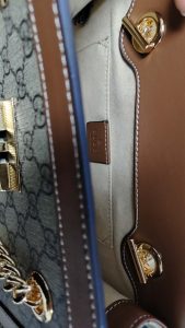 Size 12.8"x9.4"x2.2" Handbag with Adjustable Strap Charm BB-921733 photo review