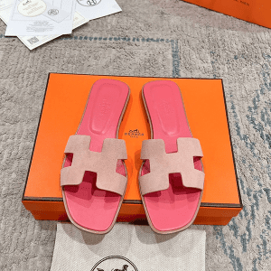 Classic Oiled Edge Process Leather Sandals With Open Toe LX-872259