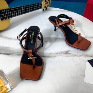 Fashion High Quality High Heels Slippers With Adjustable Straps Toe LX-872254