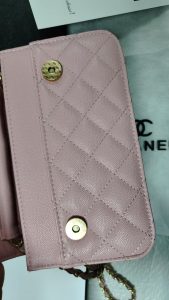 Genuine leather 4 Colors Size 7.9"x1.6"x3.9" Chains Messenger bag BB-921778 photo review