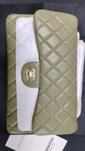 Genuine leather 5 Color Size 11.8" Messenger bag With Chains BB-921789 photo review