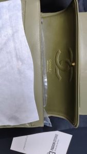 Genuine leather 5 Color Size 11.8" Messenger bag With Chains BB-921789 photo review
