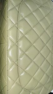 Genuine leather 5 Color Size 11.8" Messenger bag With Chains BB-921789 photo review