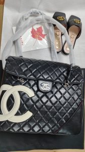 Fashion Size 13.8"x13.4" Genuine leather Handbag BBGZ-928057 photo review