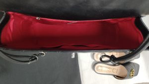 Fashion Size 13.8"x13.4" Genuine leather Handbag BBGZ-928057 photo review