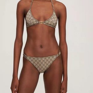 Sexy Bikini Smocked Swimsuits with Pads YY-925453