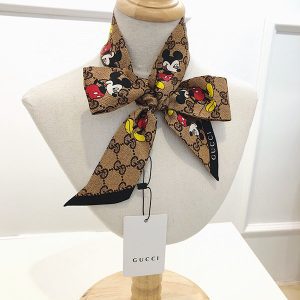 120x8cm Classical Handbag Ribbon Scarf Neck Bow WJ-987013