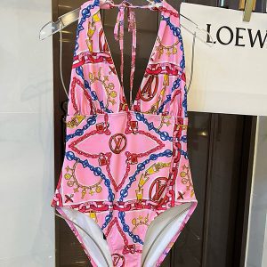 Quick-drying Sexy One-piece halter top Swimsuit YY-925529