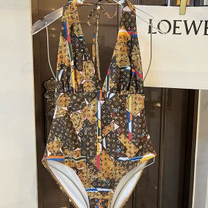 Sexy One-piece halter top Swimsuit YY-925530
