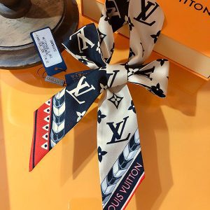 120x8cm Classical prints Handbag Ribbon Scarf Neck Bow WJ-987048