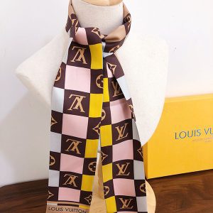 120x8cm Squares Handbag Ribbon Scarf Neck Bow WJ-987025