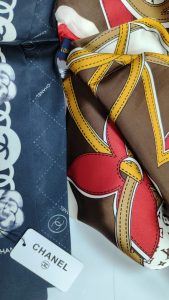 120x8cm Flowers Handbag Ribbon Scarf Neck Bow WJ-987006 photo review