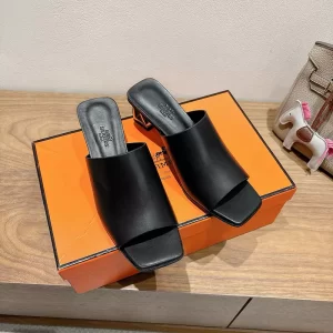 Fashion High Quality Real Leather Slippers LX-872325