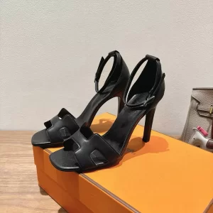 Fashion High Quality Real Leather High Heel Sandals LX-872318