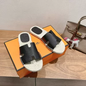 Fashion High Quality Real Leather Slippers LX-872327