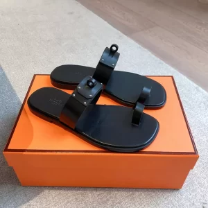 Fashion High Quality Real Leather Slippers LX-872307