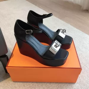 Classical High Quality Real Leather heels Sandals LX-872303