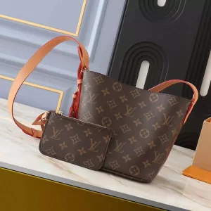 3 Colors Size16x18x12cm Leather Woman's Handbag with a small pocket BB-11016
