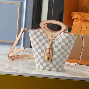 Size12x18x7cm Leather Bucket bag BB-14033