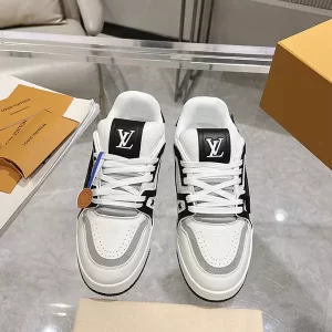 Vintage Top Quality Grain Leather Casual Shoes LX-872450
