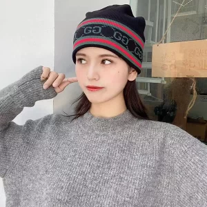 4 Color Knitted Cotton Hat MZ-916225