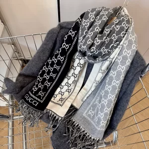4 Color 180x65cm Top Quality Cashmere Knitted Scarf WJ-985370