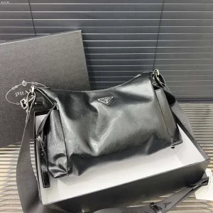 Black Leather &Silver