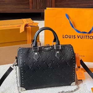 Genuine leather Size 9.8"x7.9" Chains Woman's Handbag XQBB-22543