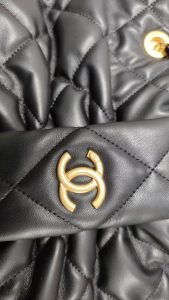 4 Color Size33x27cm Bow Chains Woman's Handbag XQBB-17007 photo review