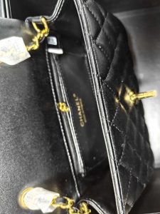Genuine leather 5 Color  Golden Buckle Size20cm Chains Messenger bag XQBB-15502 photo review