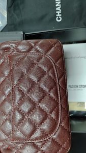 Genuine leather 2 Colors Size19x7x13cm Chains Messenger bag XQBB-23018 photo review