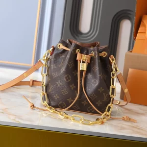 Small(3Colors) Size20x20x10cm Genuine leather Bucket bag BB-921959