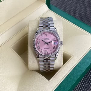 2Colors Classical 36mm diameter Dial Woman‘s Mechanical Watch WB-7180020