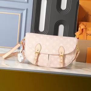 Big leather (2Colors) Size30x21x7cm Woman'sHandbag with Cat charm BB-15046