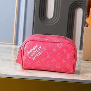 Small Leather (5 Colors) Size20x13x12cmToiletry bag BB-11052